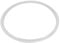 Akozon Silicone Rubber Seal Replacement for Pressure Cookers, Replacement Clear Gasket Sealing for 24 cm Home Pressure Cooker Kitchen Tool (Inner Diameter 24 cm)