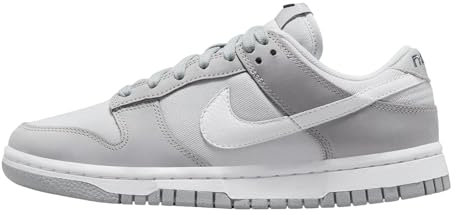 NIKE Scarpe da Ginnastica da Donna, Grigio Fumo Chiaro, Bianco, 38, Grigio Fumo Chiaro Bianco, 38.5 EU