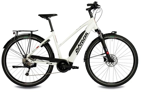 Airtracks 28 Zoll Damen E-Bike Trekking Fahrrad Lumina Active Plus LINE Gen3 500 Wh 9s Shimano ALIVIO - Rahmenhöhe 50cm (Körpergröße 170-185cm)