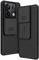 AROYI Funda Compatible con Xiaomi Redmi Note 13 Pro 5G(No para 4G), Funda Xiaomi Poco X6 5G Tapa Deslizante para la cámara Funda para Xiaomi Redmi Note 13 Pro 5G (6.67) - Negro