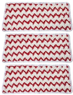 YIKRAOS Mikrofaser-Pad-Ersatz, kompatibel mit Vileda Steam XXL Power Pad Dampfreiniger, umweltfreundlich, for den Haushalt, 2021 Neue Mikrofaser-Pads(3pc)