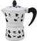 POSEDWRA Caffettiera Caffettiera Prodotta a Mano Caffettiera per Uso Domestico Pentola per Moka Colorata Caffettiera per caffè Espresso Italiano Color Mucca