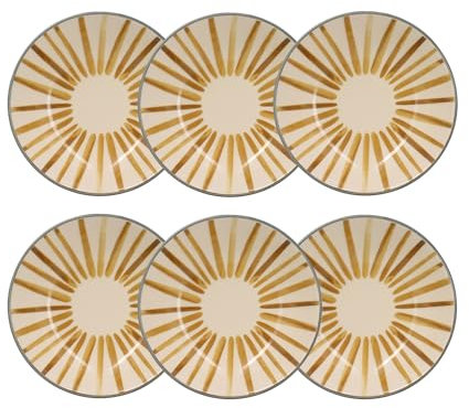 NOVASTYL - Lot 6 assiettes creuses horizon 20.5cm - 2614667