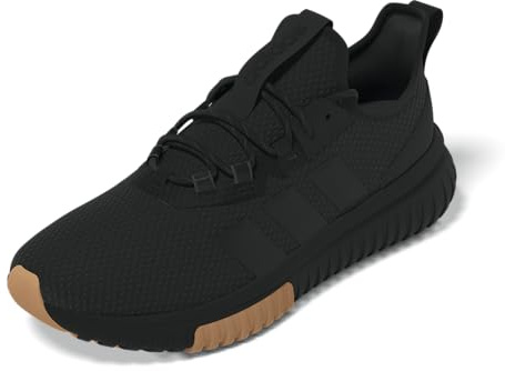 adidas Men's Kaptir 4.0 Sneakers, Black/Black/Gum, 6 Wide