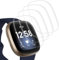 4 Stück Displayschutz für Fitbit Versa 4 Schutzfolie, [Anti-Kratzer] [Hohe Auflösung] [Blasenfrei] Flexibel TPU Folie Fitbit Versa 4 Panzerfolie, für Fitbit Versa 3/4/Fitbit Sense Screen Protetor
