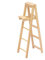 Namvo 1/12 Miniature Ladder Dollhouse Furniture Miniature Dollhouse Wooden Ladder Model Miniature Landscape Accessories For DIY Dollhouse Decoration Garden Decor
