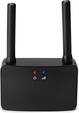 Feriany Amplificatore di Segnale Ripetitore Wireless 433 Mhz Estensore di Codice di Apprendimento per di Allarme e Sensore Rilevatore Wireless-Spina Europea