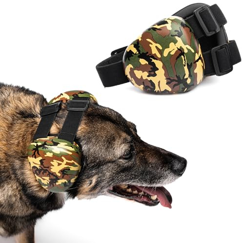 ARpaw Cuffie antirumore per cani, 30 dB, cuffie antirumore per cani, per protezione dell'udito (S)