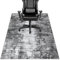 Capslpad Office Chair Mats for Hardwood Floor 120x150cm Non-Slip Modern Abstract Home Multi Purpose Chair Mat Low Pile Floor Protectors Computer Chair Carpet Mat for Tile Laminate Rolling Chair, Black