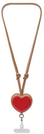 CASETiFY BioVeg Heart Cross-body Strap - Tan