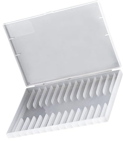 Wayfadacc Transparente Füllfederhalter-Box, 12 Fächer, Füllfederhalter, wasserabweisend, für Studenten, Büro, Schreibtisch-Organisation