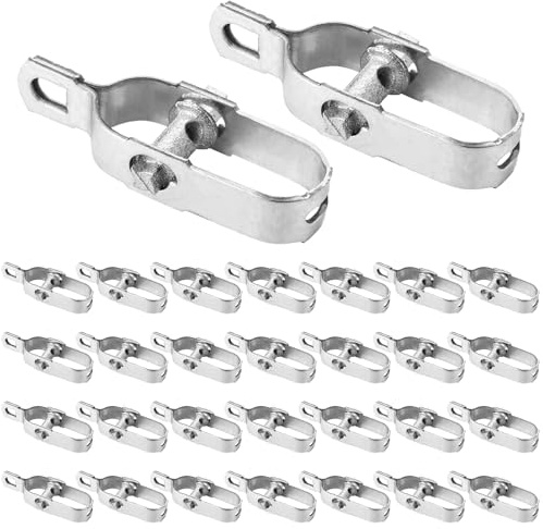 MIVIDE Tensor de Alambre, Tensores para Toldos Acero Galvanizado, 30 Piezas