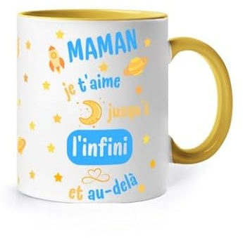 tostadora Mug Maman Cadeau Fete Des Meres - Tasse Future Maman - Maman Je T'Aime Infini