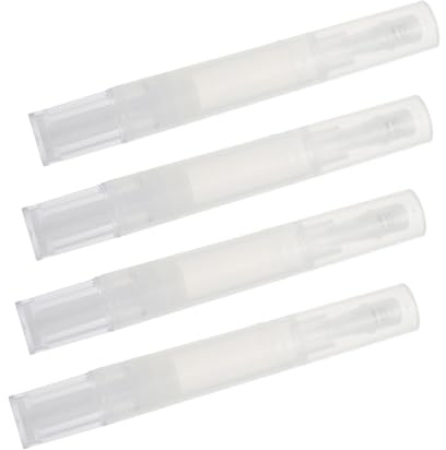 Nagellacköl Stift 4ml Nachfüllbar Abs 4 Stück für Flüssigkeiten