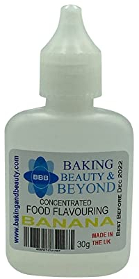Baking Beauty and Beyond Concentrated Food Flavouring - Banana (30ml)