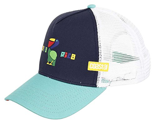 COASTAL - Costa Rica (navy) - Trucker Cap Meshcap Kappe Mütze Cappy Caps