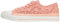 Grande Chaussure Femme, Baskets Grande Taille Nina, Baskets Grande Taille Aspect Crochet (43 EU, Coral)