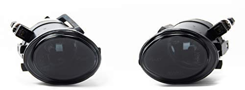 WEKO Parts Nebelscheinwerfer Set Schwarz Smoke für BMW 3er E46 5er E39 M Stoßstange