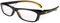 KleenGuard™ Maverick 49312 Augenschutz, transparent, blendfrei, schwarzer Rahmen und orangefarbene Spitzen, 1 Stück