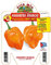 3 PIANTE IN VASO Ø10CM DI PEPERONCINO PICCANTE HABANERO ARANCIO ORTO ORTOMIO