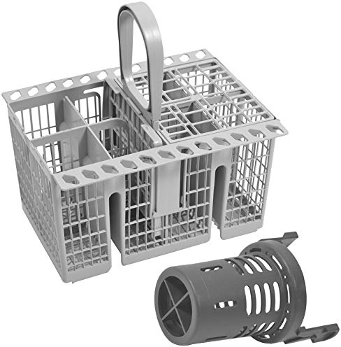 SPARES2GO Cutlery Basket + Central Drain Filter for Hotpoint Dishwasher