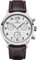 Junkers Tante JU Analog Quarz Uhr Lederarmband Saphirglas Silber 9.23.01.03