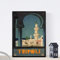 Nacnic Vintage Poster Weinleseplakat von Frankreich und Italien. Treffen Sie Tripoli. A3 Größe