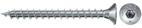 fischer PowerFast II CTF 3,0 x 20, Spanplattenschraube (1000 Stk.) mit Vollgewinde, Senkkopfschraube mit Innenstern, Schraube für Holzverarbeitung, reduziert Einschraubwiderstand & Einschraubzeit