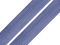 maDDma 1m Falzgummi 20mm Faltgummi elastisches Einfassband Schrägband Saumband Farbwahl, Farbe:blauviolett