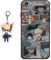 Staremeplz Compatible iPhone 6/6s Case - Anime Figure Design with Keychain, Soft Silicone TPU Protective Phone Case