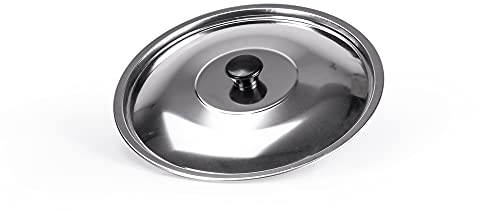 Alluflon Tapa de 20 cm, Stainless Steel