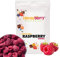 Freeze Dried Raspberry Whole 200g - 100% Natural Freeze Dried Fruits - Dry Raspberries Perfect for Baking, Cake Decorations, Keto Snack, Cocktail Garnish - Dehydrated Berries for Drinks or Snacking
