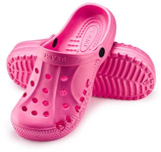ESTRO Gartenclogs Herren Gartenschuhe Damen - Gartenclogs Damen Unisex Leicht Gummischuhe Sommer Garten Clogs Herren A78 (37, Pink)