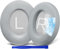 SOULWIT Cooling Gel Replacement Earpads for Bose 700 (NC700) Wireless Headphones, Ear Pads Cushions with Softer Leather, High-Density Noise Cancelling Foam, Added Thickness - Silver