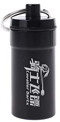 vsilay Soft Dart für Kopf Spitze Punkte Aufbewahrung für Koffer Tragbare Tragetasche Flights Protec, Schwarz