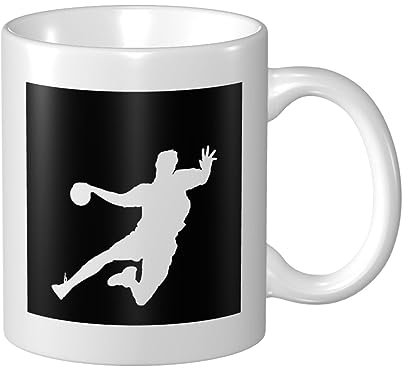 934 Cup 330Ml Signe De Handball Tasses Expresso Rigolo Tasse À Thé Café Original Tasse Couple pour Anniversaire, Soeur, Homme