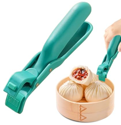 Pince anti-brûlure en silicone antidérapant | Pince anti-brûlure pour plaque chauffante | Gadget de cuisine, pince multifonction pour four à micro-ondes, friteuse à air, poêle à pizza, four
