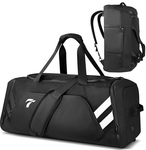 Sporttasche Herren, 58L Reisetasche Groß Sporttasche mit Schuhfach und Nassfach, Sporttasche Herren Groß Trainingstasche Herren Sporttasche Damen Fitness Tasche für Fitness, Reisen, Schwimmen, Sport
