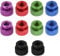 The Lord of the Tools 10PCS Knurled Thumb Nut M6x1.0mm Aluminum Alloy with Collar High Head Blind Hole Knurled Thumb Nuts 10x10x12.05mm for Computer Case