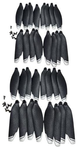 WZQOZSH 32-teiliges S-X1 Drohnenrotorblatt-Set (CW/CCW, Ahornblattform) für LSRC-Quadrocopter