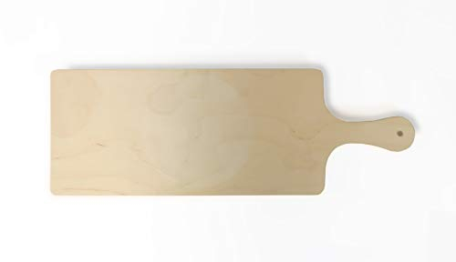 Bisetti Art. Compensato di Betulla code-60916 Rettangolare Pala per Pizza, Multicolore, Taglia Unica