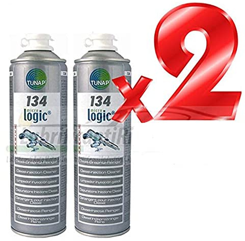 TUNAP 2X 134 500ML - ADDITIVO Pulizia INIETTORI Diesel - 2 bombolette Super Offerta
