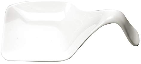 Deagourmet Desiderio Set 12 cucchiai Finger Food, FINE Porcellana New Bone China, Bianco