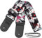 BestSounds Skull Gitarrengurt - Verstellbarer Polyester-Gitarrengurt für Bass-, Elektro- und Akustikgitarren (Skull Black)