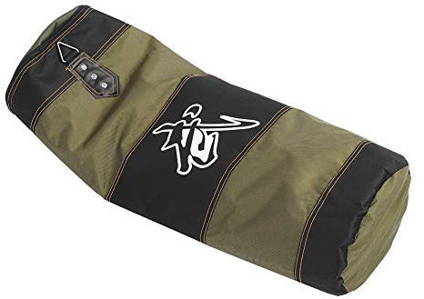Schwerer Boxsack, Trainingsboxsack mit Kette für Erwachsene Männer Frauen (Leer) (100cm-Grün) Kampfsportarten Sportausrüstung Sportausrüstung