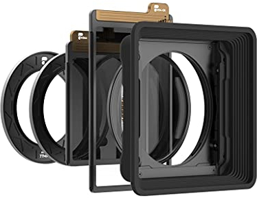 PolarPro - Summit Essential Kit - Schwarz - ND4-GR Filter - ND64 Filter - CPOL Filter - Landschaftsfotografie - Landschaftsfiltersystem - Aluminiumkonstruktion