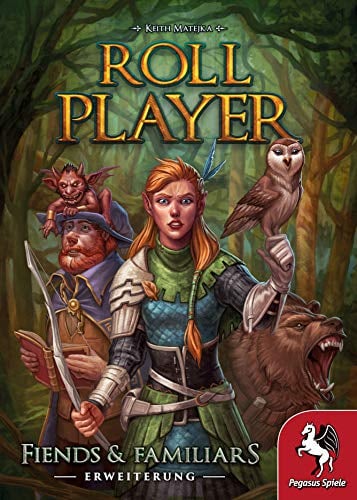 Pegasus Spiele 51307G - Roll Player: Fiends & Familiars (Erweiterung)
