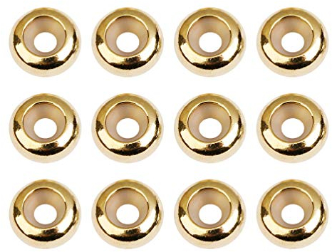 1 20 Stück Stopperperlen Für Armbänder Stopper Perlen Mit Gummi DIY Perlen Stopper Gummistopfen Stopper Spacer Wulst Bulk-perlen Rondell-abstandshalter Abstandsperlen Eben Clip