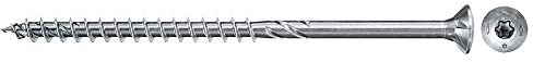 fischer PowerFast II CTP 4,0 x 30, Spanplattenschraube (50 Stk.) mit Teilgewinde, Senkkopfschraube mit Innenstern, Schraube für Holzverarbeitung, reduziert Einschraubwiderstand & Einschraubzeit