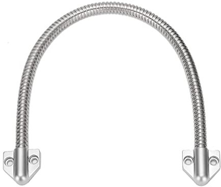 Armored Loop Power Transfer, Door Wire Conduit Flexible Gooseneck Door Cable Protector, Stainless Steel Exposed Mounting Sleeve, Access Wire Protector for Access Control System Video Line Door Lock